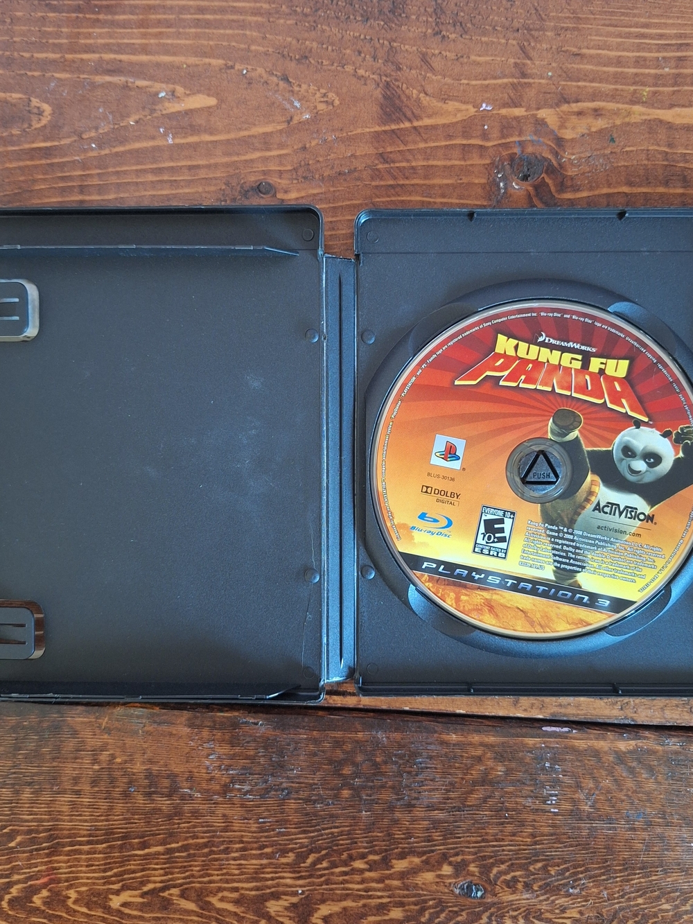 Kung Fu Panda PlayStation 3 Game Disc - Black/Orange